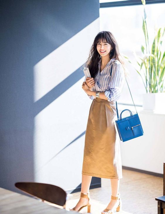 上班穿搭　裙子穿搭 ol套裝